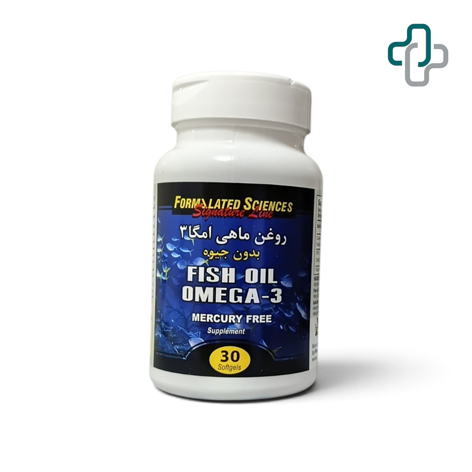 روغن ماهی امگا 3 بدون جیوه (30 عددی) - Kish