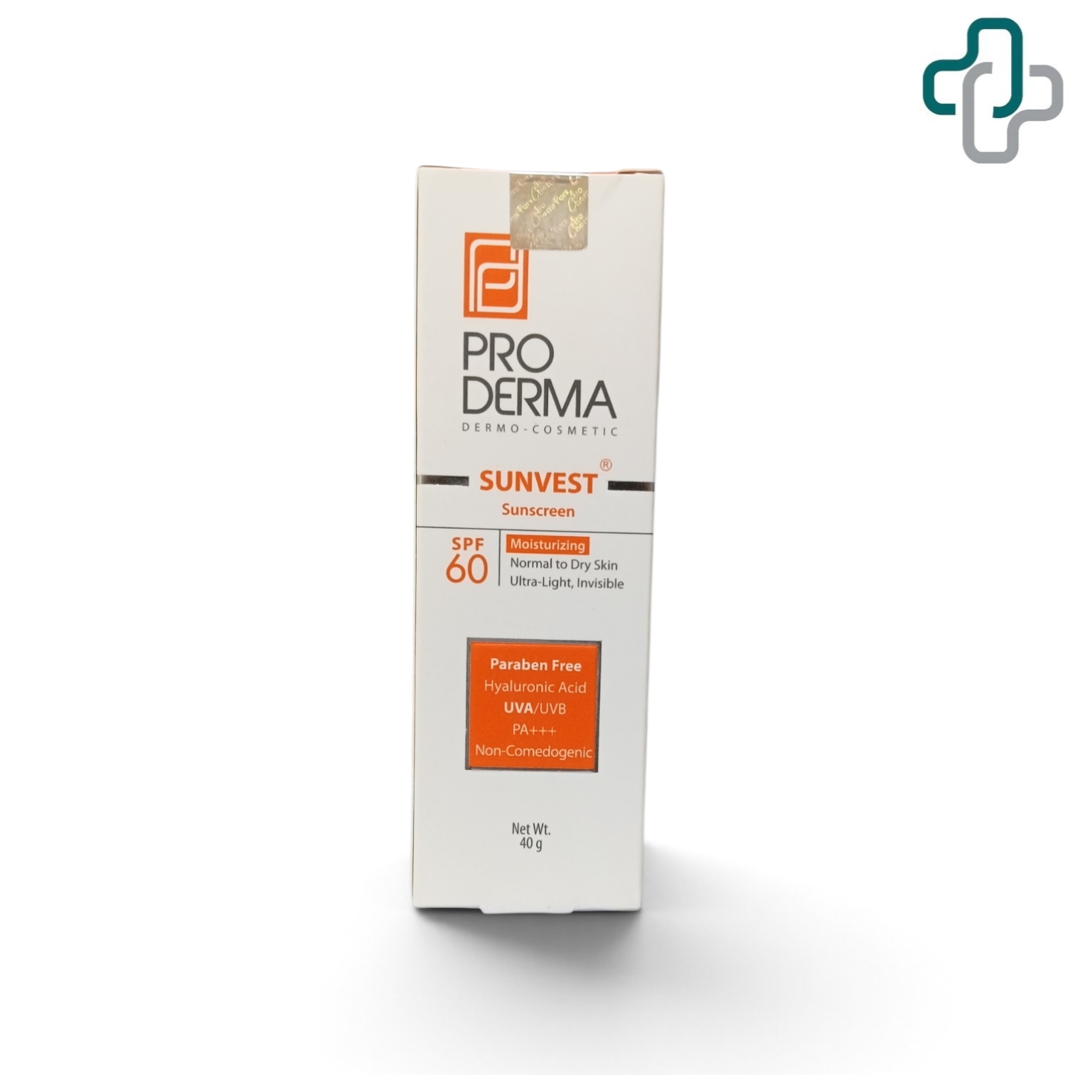 کرم ضد آفتاب پوست خشک پرودرما بی رنگ - Proderma