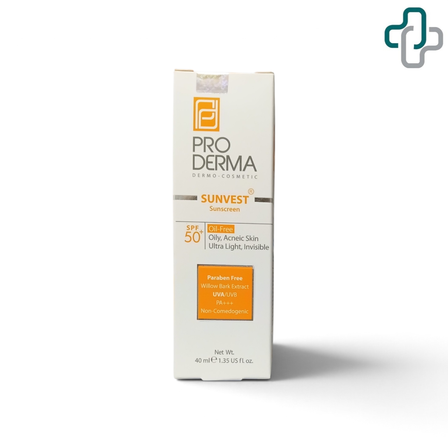 کرم ضد آفتاب پوست چرب پرودرما بی رنگ - Proderma
