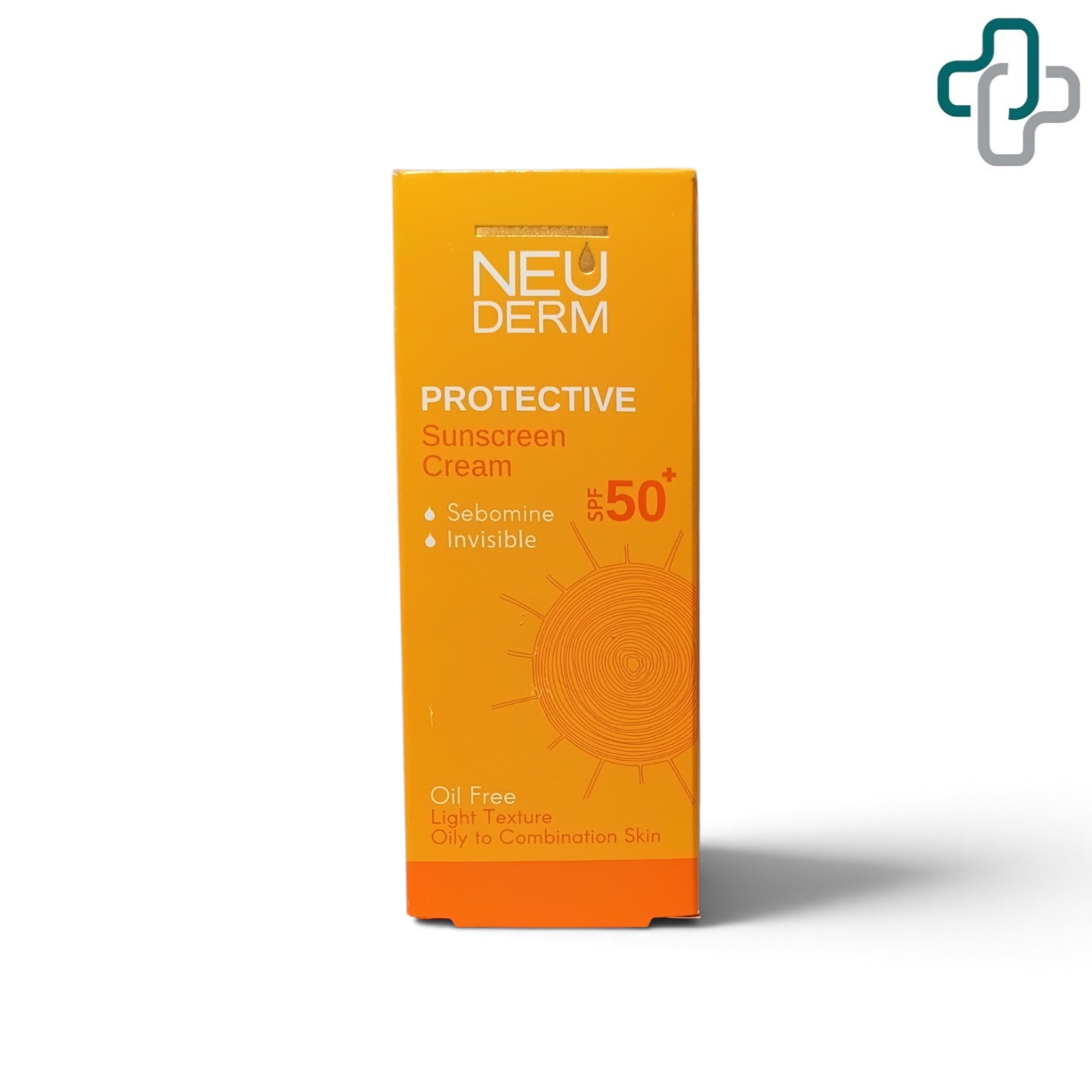 کرم ضد آفتاب پروتکتیو نئودرم پوست چرب بی رنگ - NEUDERM
