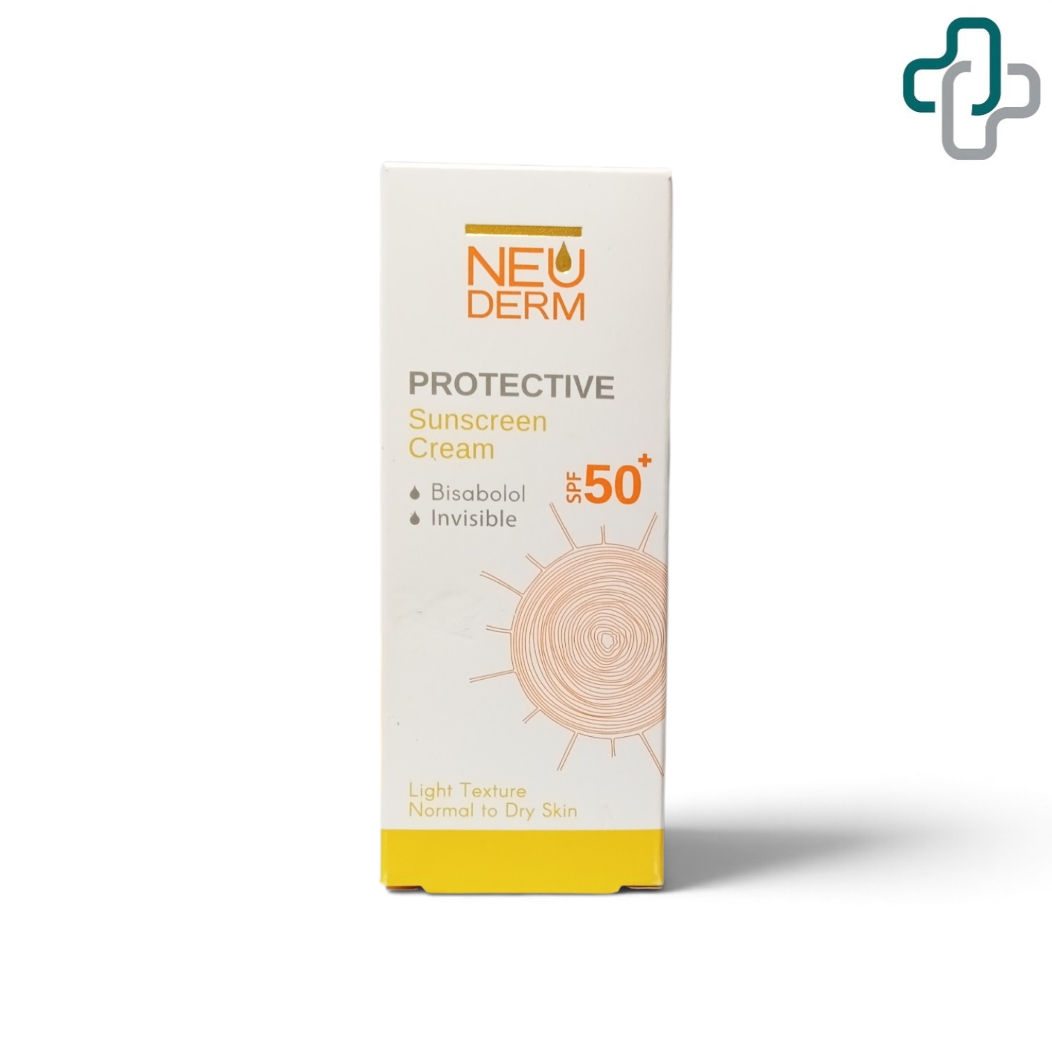 کرم ضد آفتاب پروتکتیو نئودرم پوست خشک بی رنگ - NEUDERM