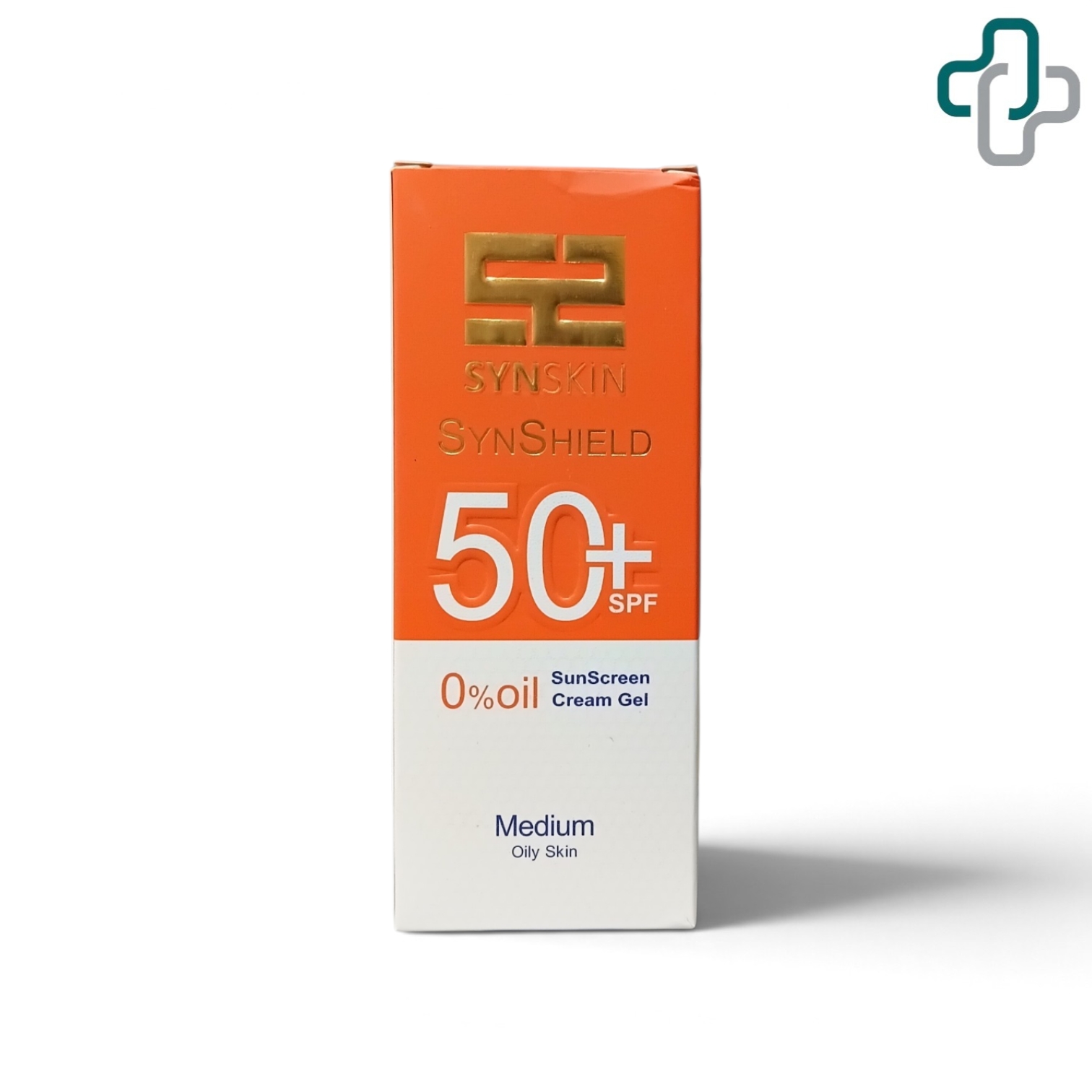 ژل کرم ضد آفتاب رنگی مدیوم ساین اسکین مدل Syn Shield با SPF50 مناسب پوست چرب حجم 50 میلی لیتر