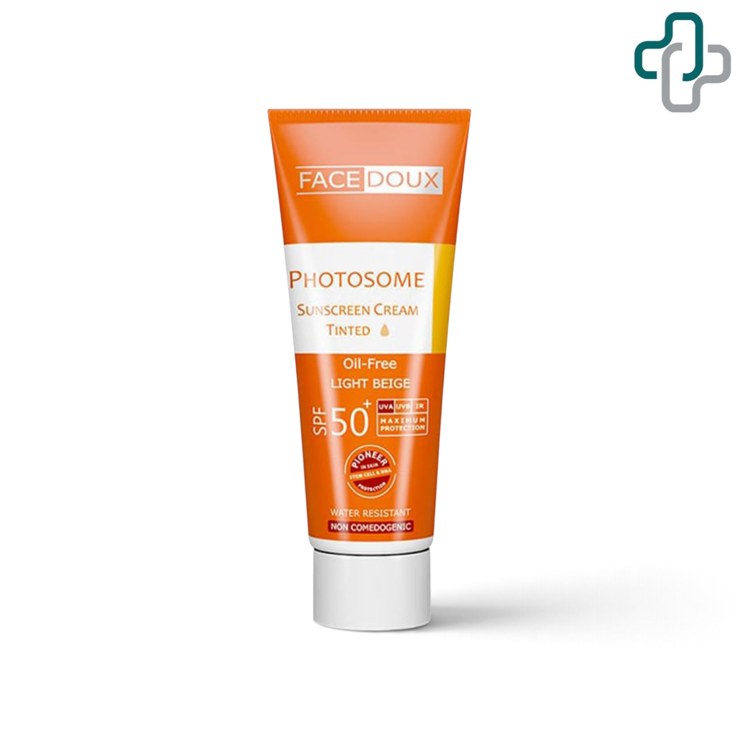کرم ضد آفتاب بژ روشن فیس دوکس مدل Photosome با SPF50 مناسب انواع پوست حجم 40 میلی لیتر - Face Doux
