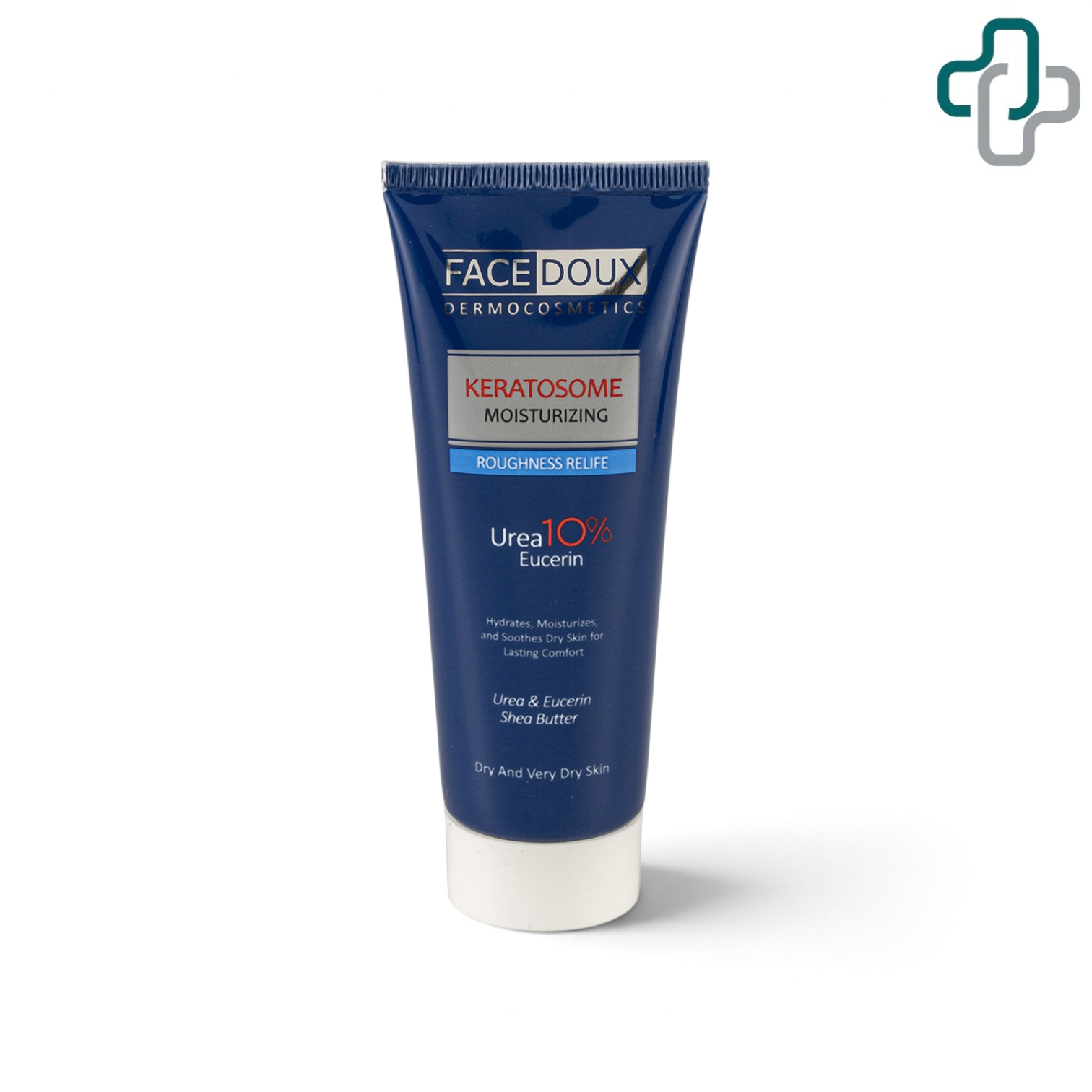 کرم مرطوب کننده و نرم کننده فیس دوکس حاوی اوسرین 10% و اوره حجم 75 میلی لیتر - Face Doux