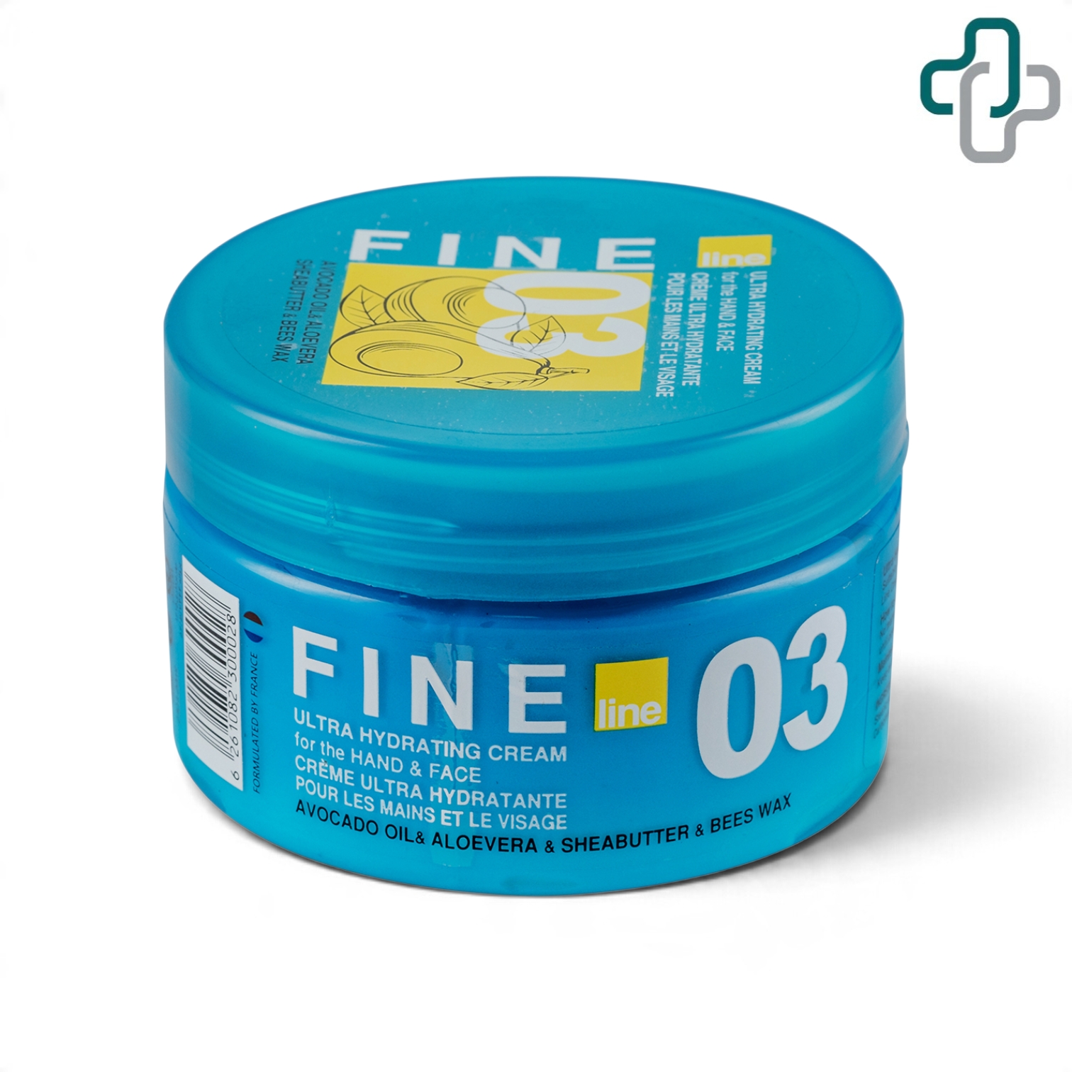 کرم آبرسان قوی دست و صورت فاین لاین حجم 230 میلی لیتر - Fine Line